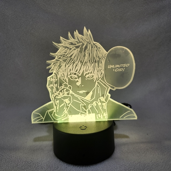 3/$25-Jujutsu Kaisen Anime 3D Night Light 16 Colors Change Touch/Remote LED Gift - Picture 8 of 14